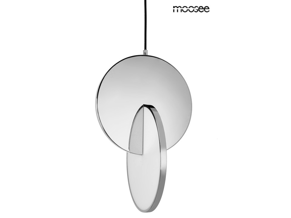 MOOSEE lampa wisząca DISCO srebrna - Moosee